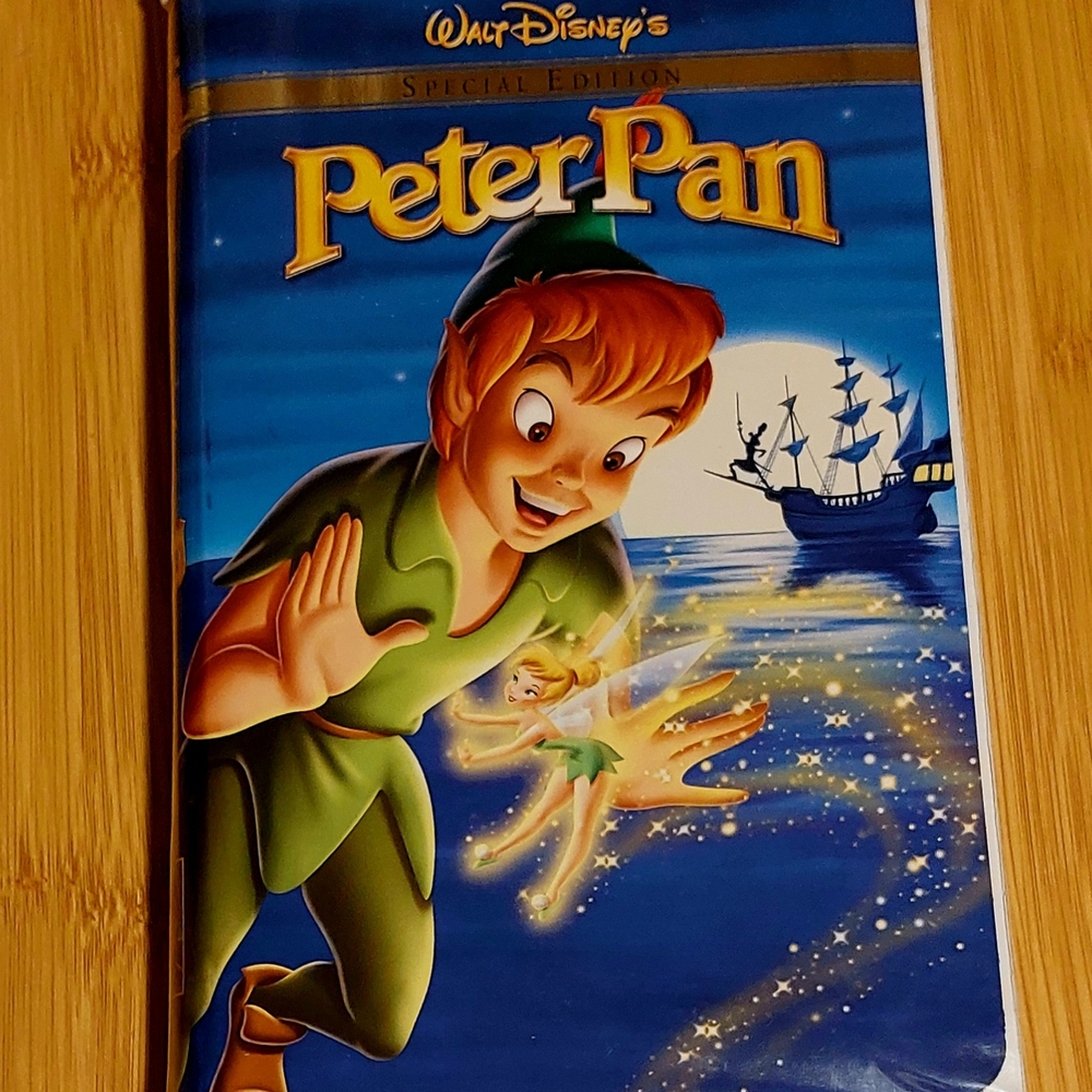 Walt Disney's Special Edition Peter Pan VHS Tape 23868 With Case